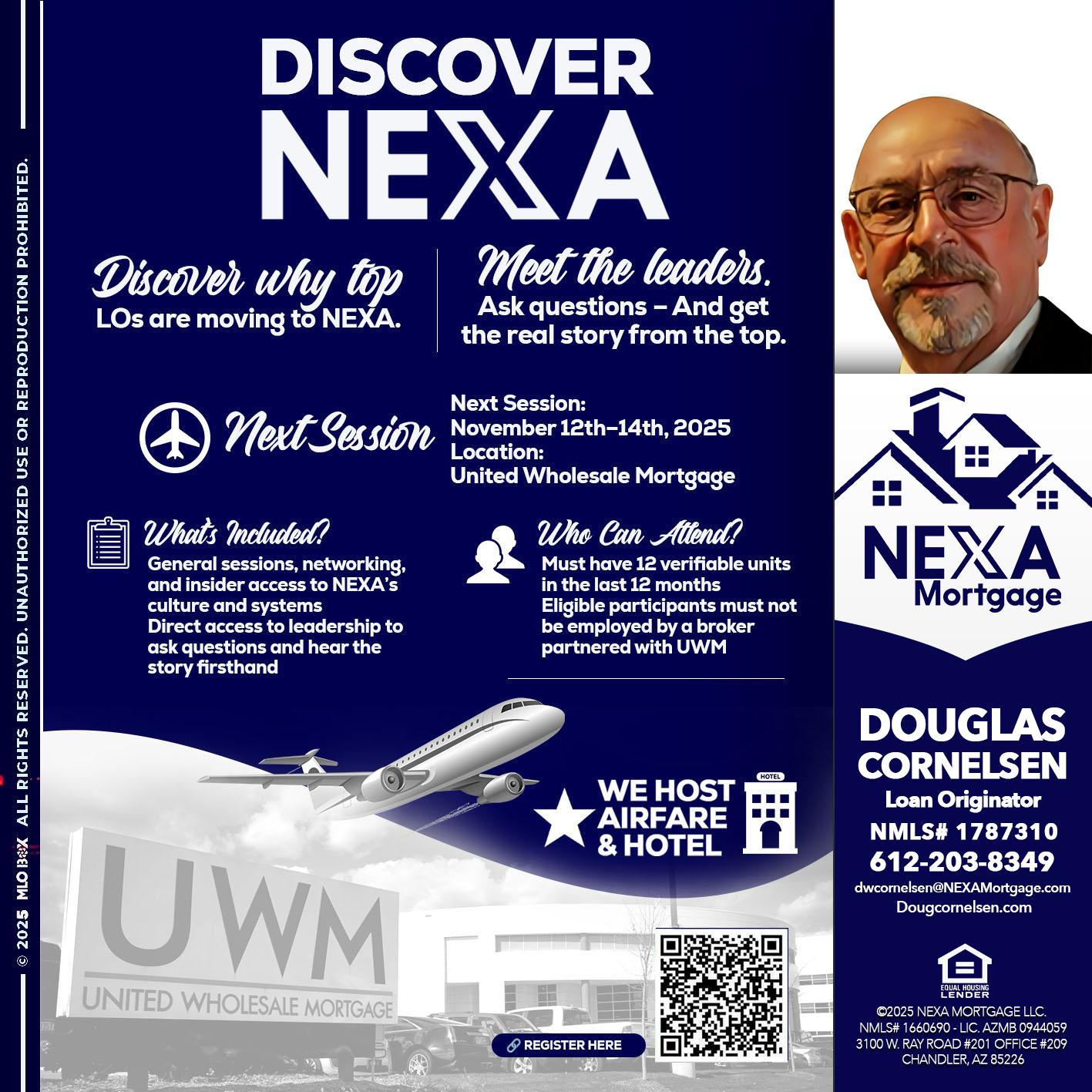 DISCOVER NEXA - Douglas Cornelsen -Loan Originator