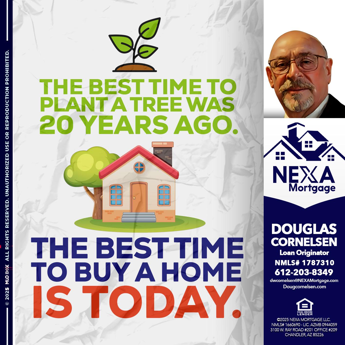 BEST TIME TO - Douglas Cornelsen -Loan Originator