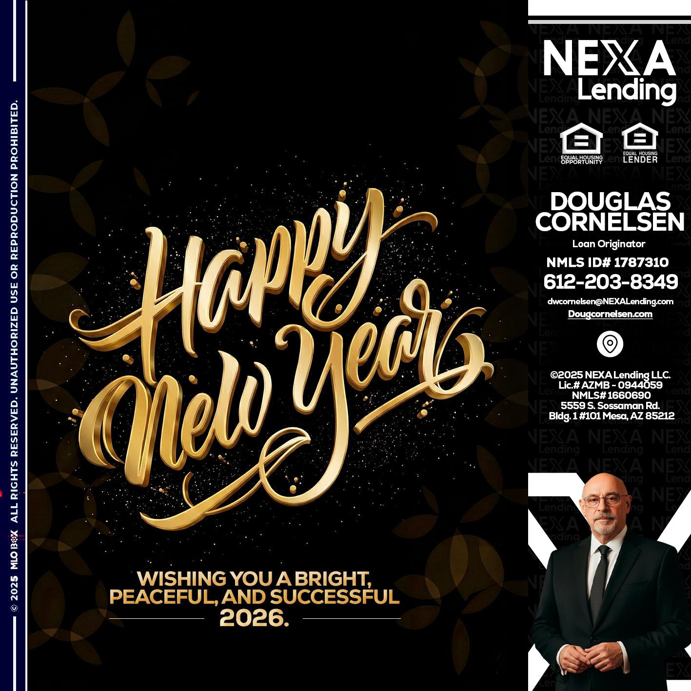 HAPPY NEW YEAR - Douglas Cornelsen -Loan Originator