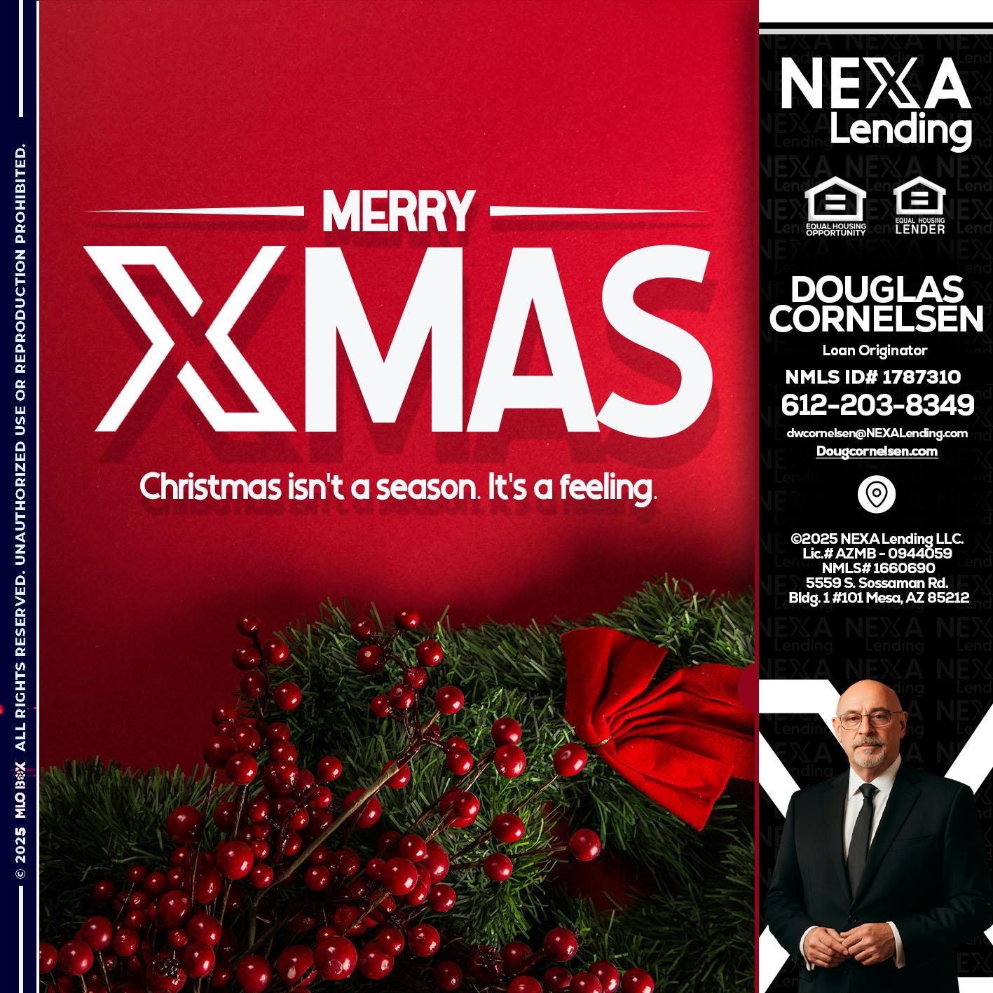 merry xmas - Douglas Cornelsen -Loan Originator