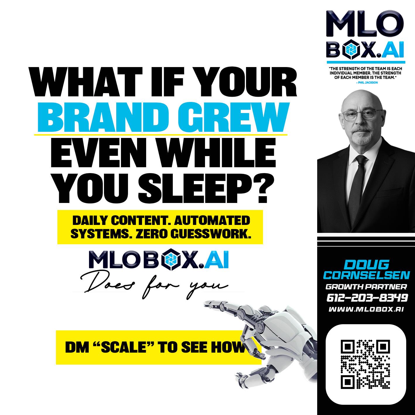 WHAT IF YOUR BRAND GREW - Douglas Cornelsen -Loan Originator