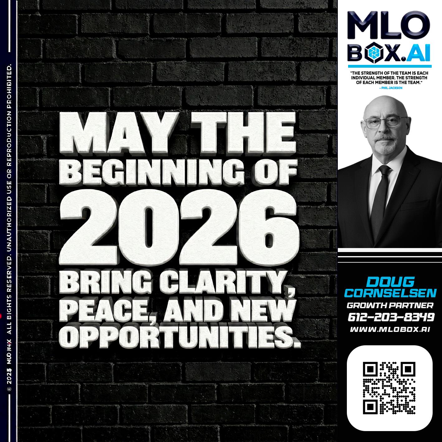 MAY THE 2026 - Douglas Cornelsen -Loan Originator