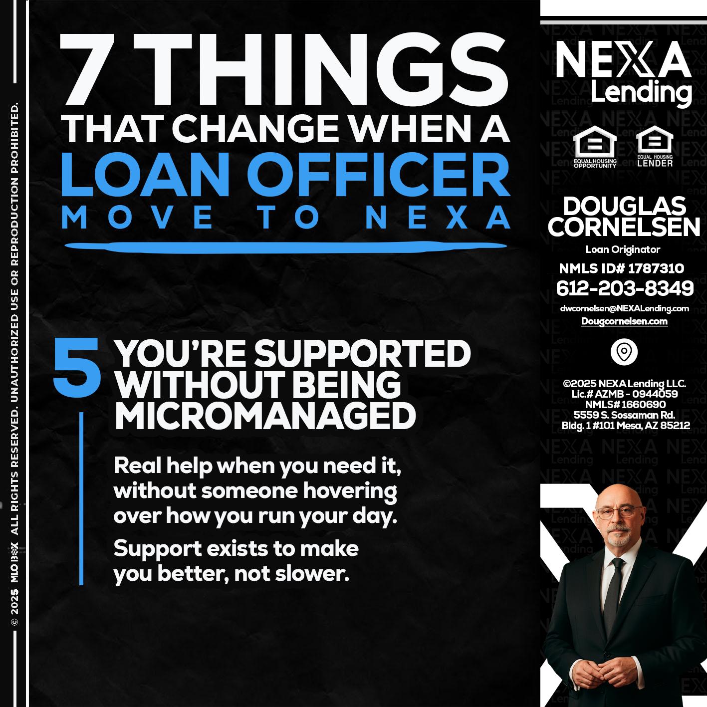 7 THINGS (5) - Douglas Cornelsen -Loan Originator