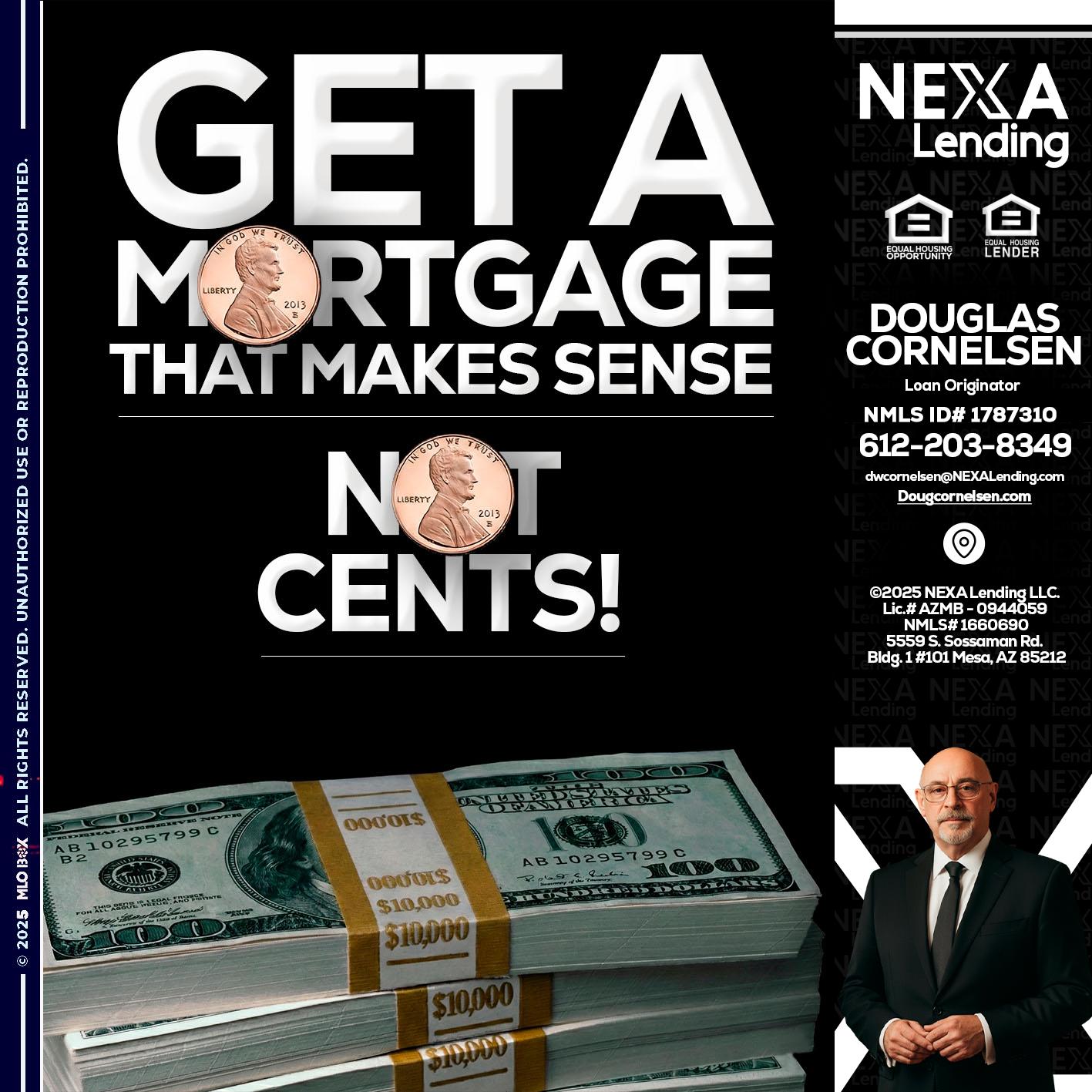 get a mortgage - Douglas Cornelsen -Loan Originator