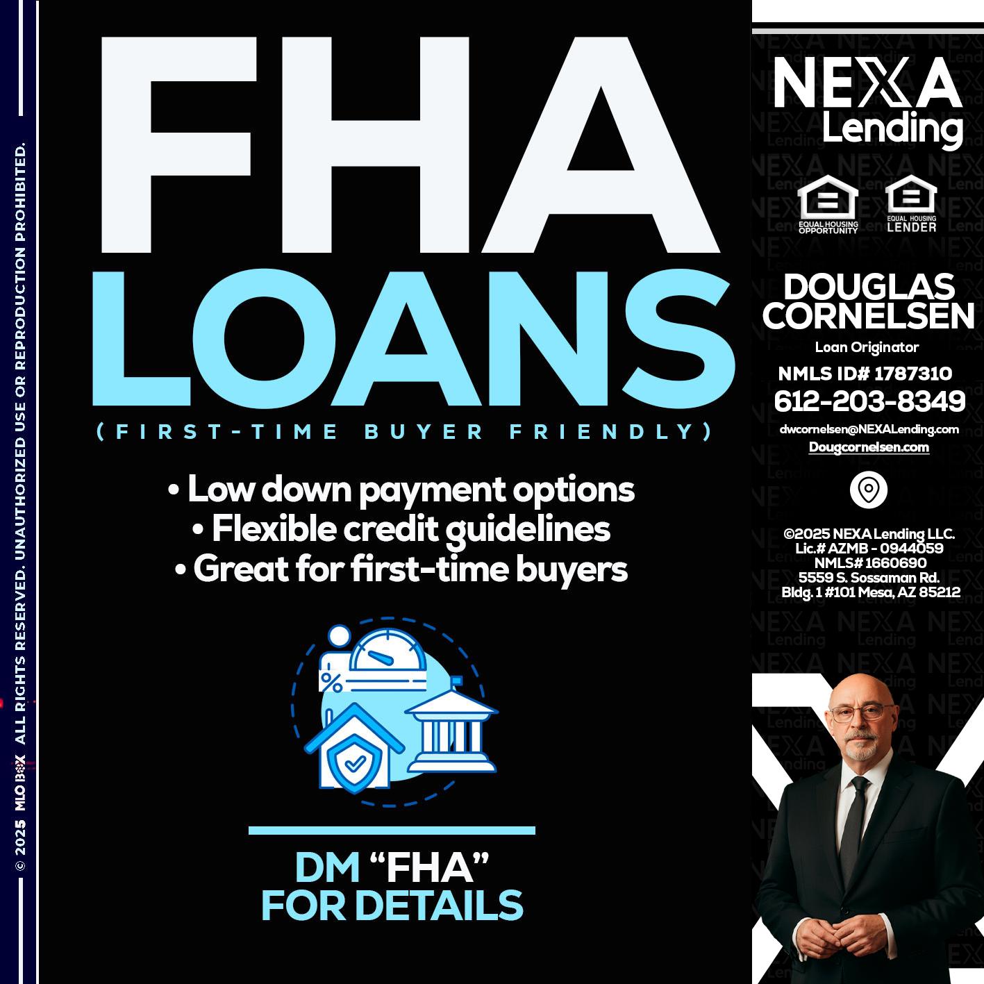 FHA LOANS - Douglas Cornelsen -Loan Originator