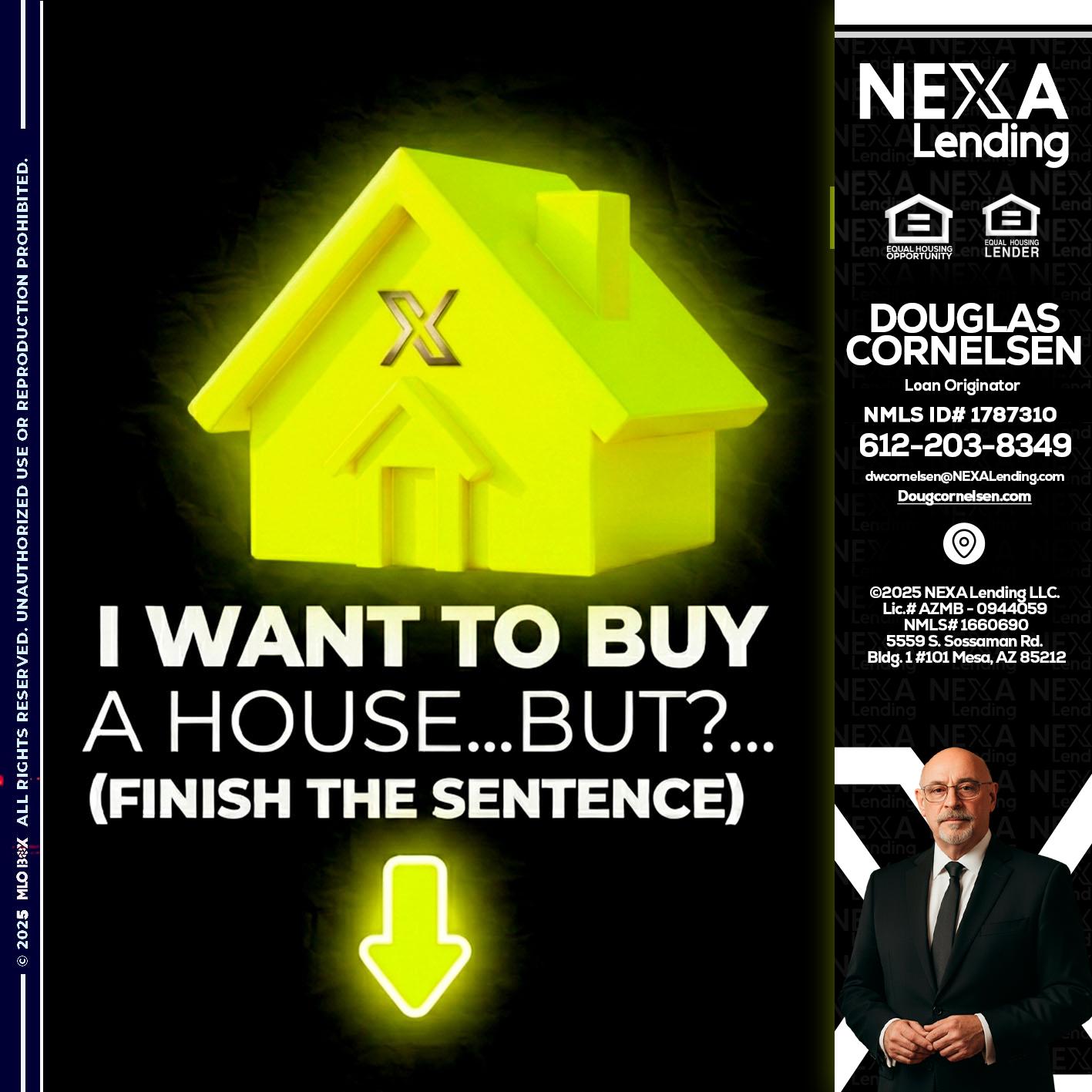 i want to buy - Douglas Cornelsen -Loan Originator