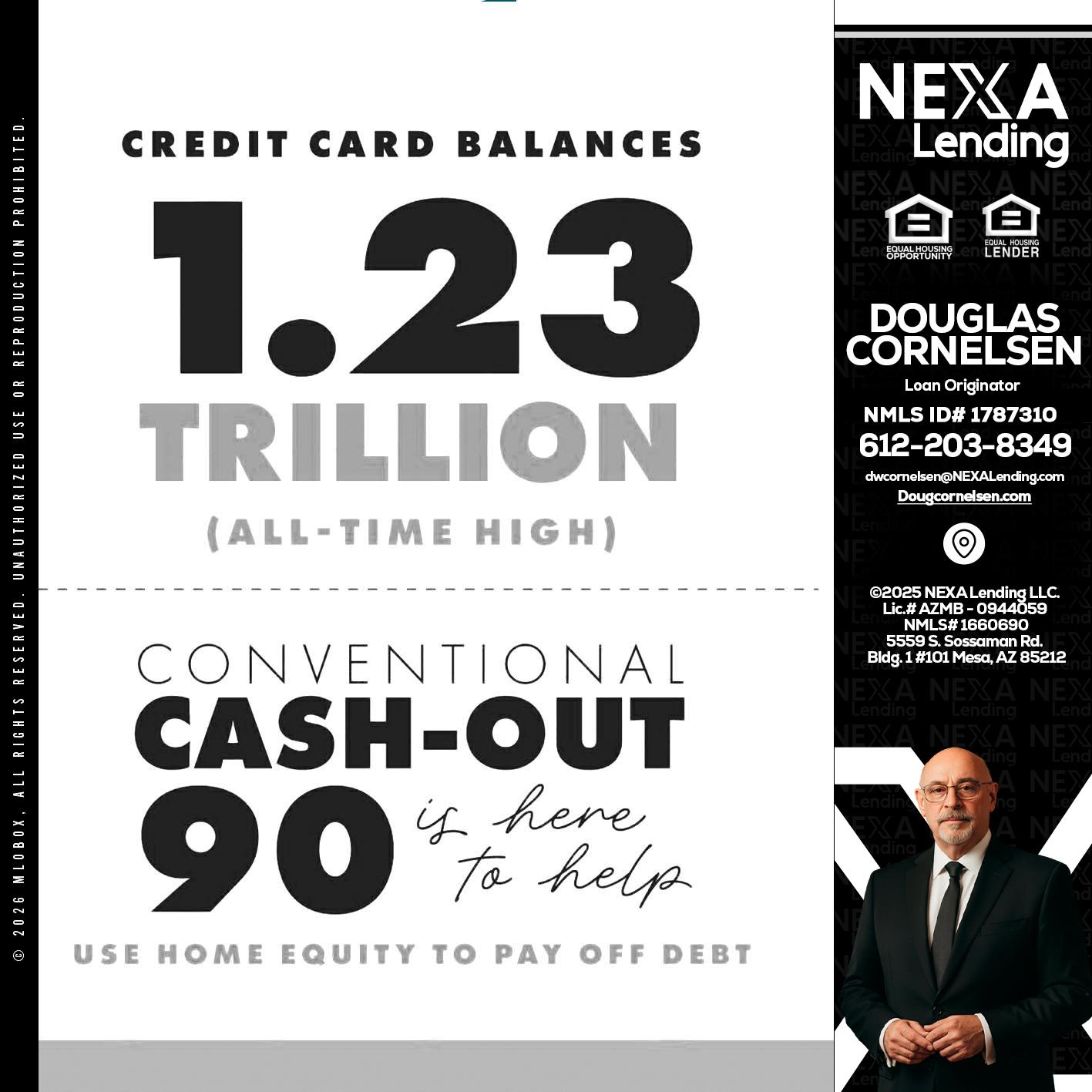 CREDIT CARD BALANCE - Douglas Cornelsen -Loan Originator