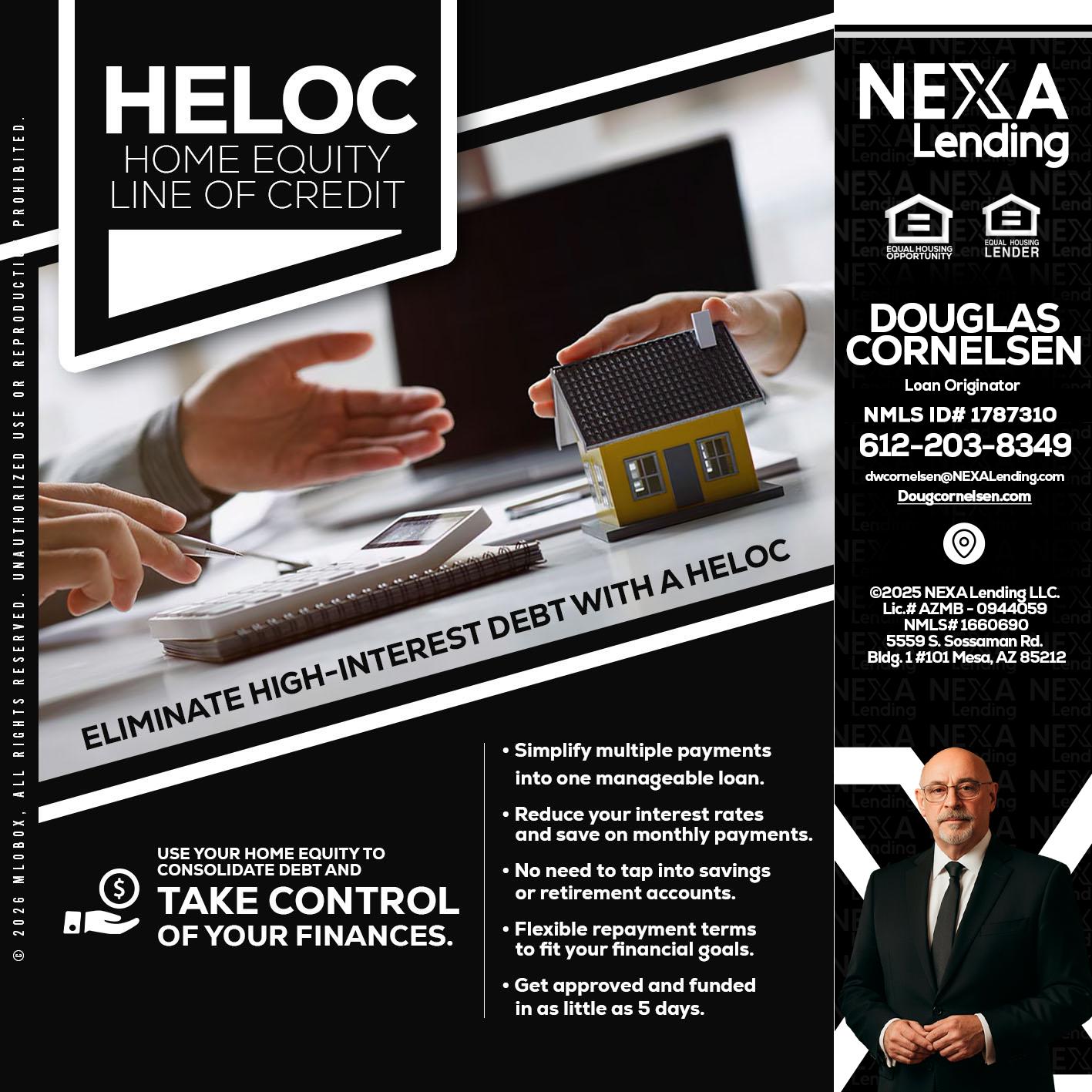 HELOC - Douglas Cornelsen -Loan Originator