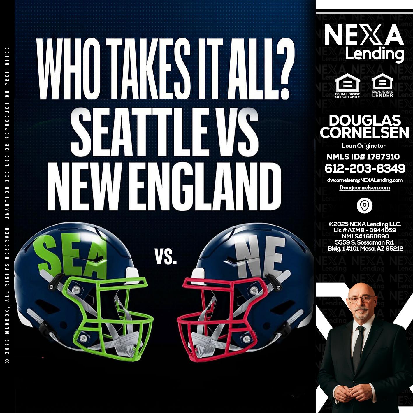 WHO TAKE IT ALL? - Douglas Cornelsen -Loan Originator