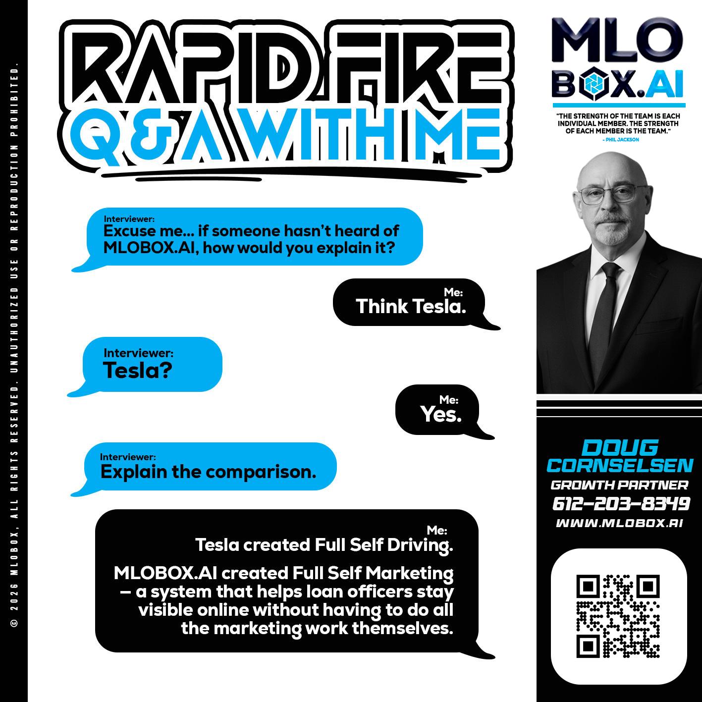 RAPID FIRE Q&A - Douglas Cornelsen -Loan Originator