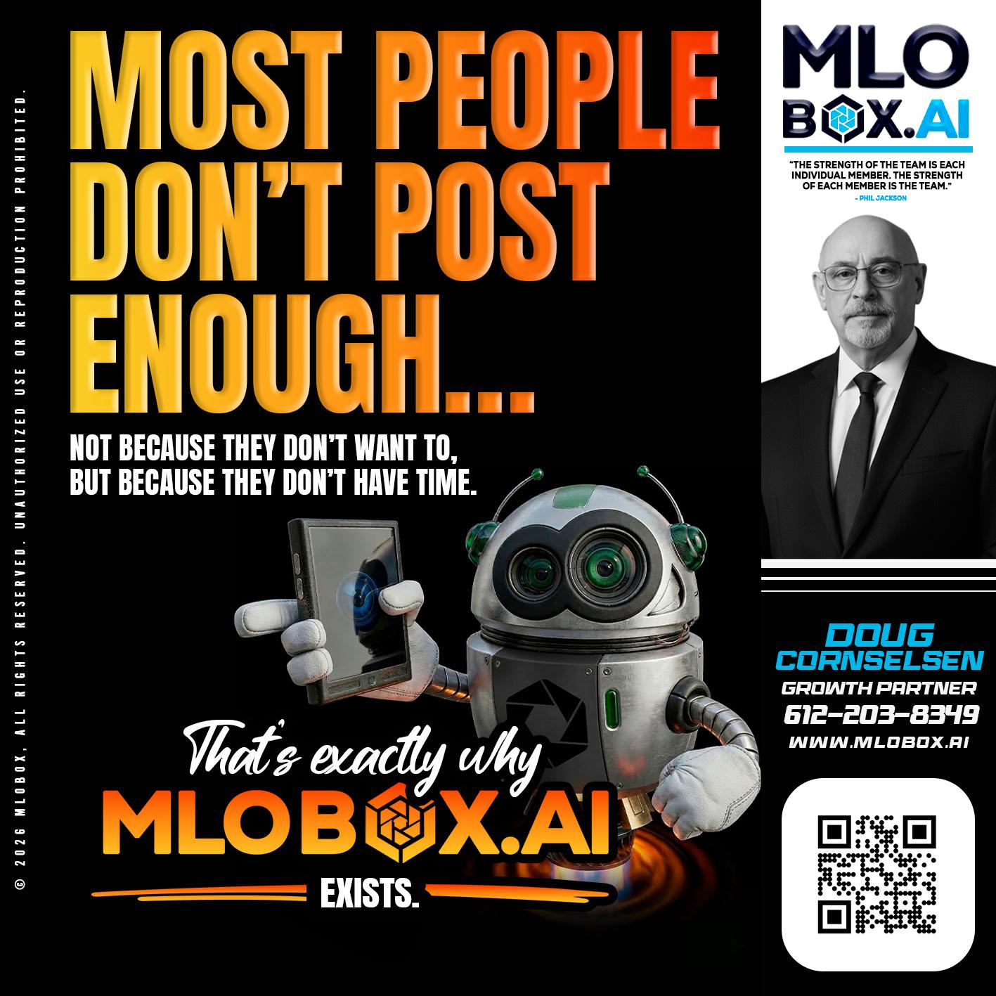 most people - Douglas Cornelsen -Loan Originator