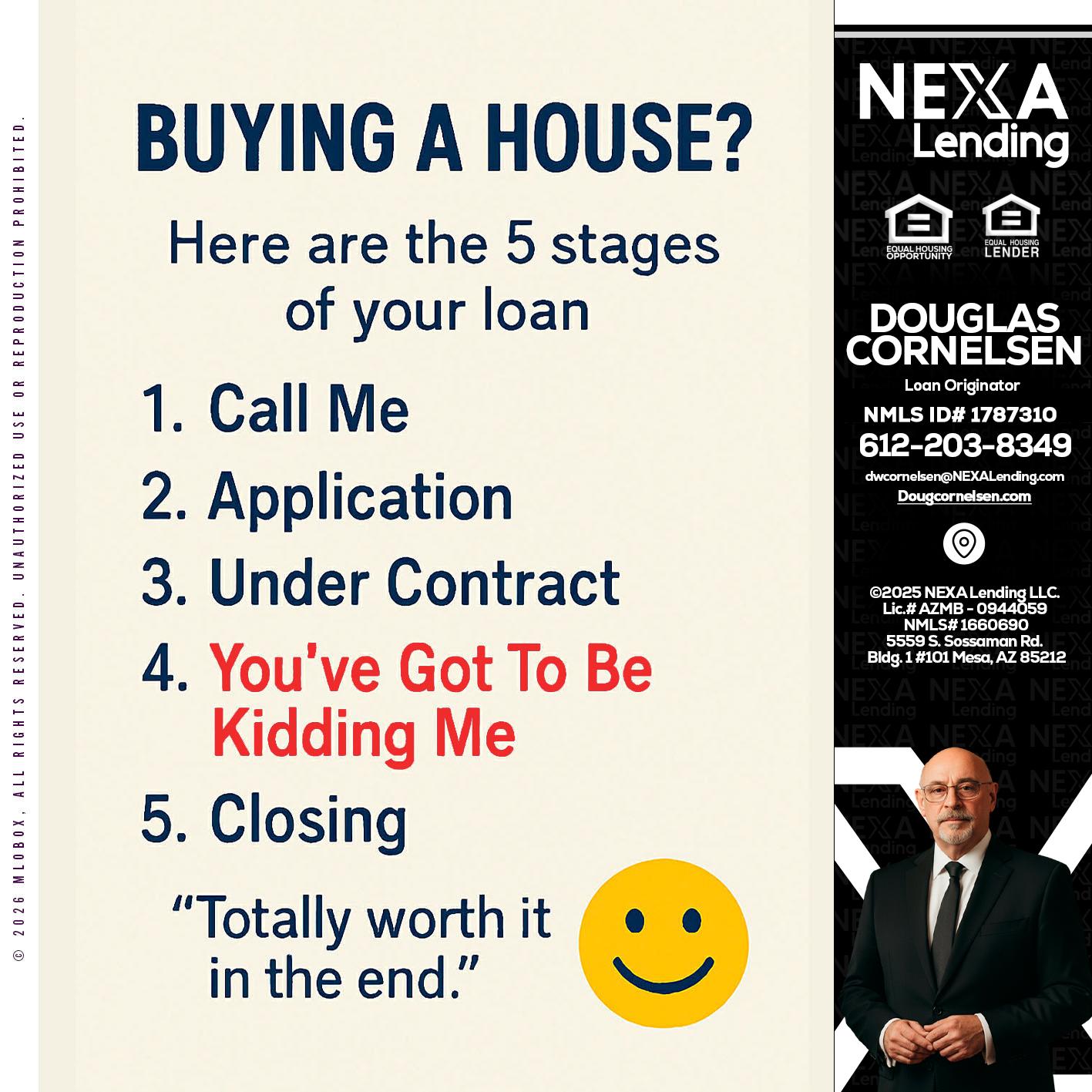 BUYING A HOUSE - Douglas Cornelsen -Loan Originator