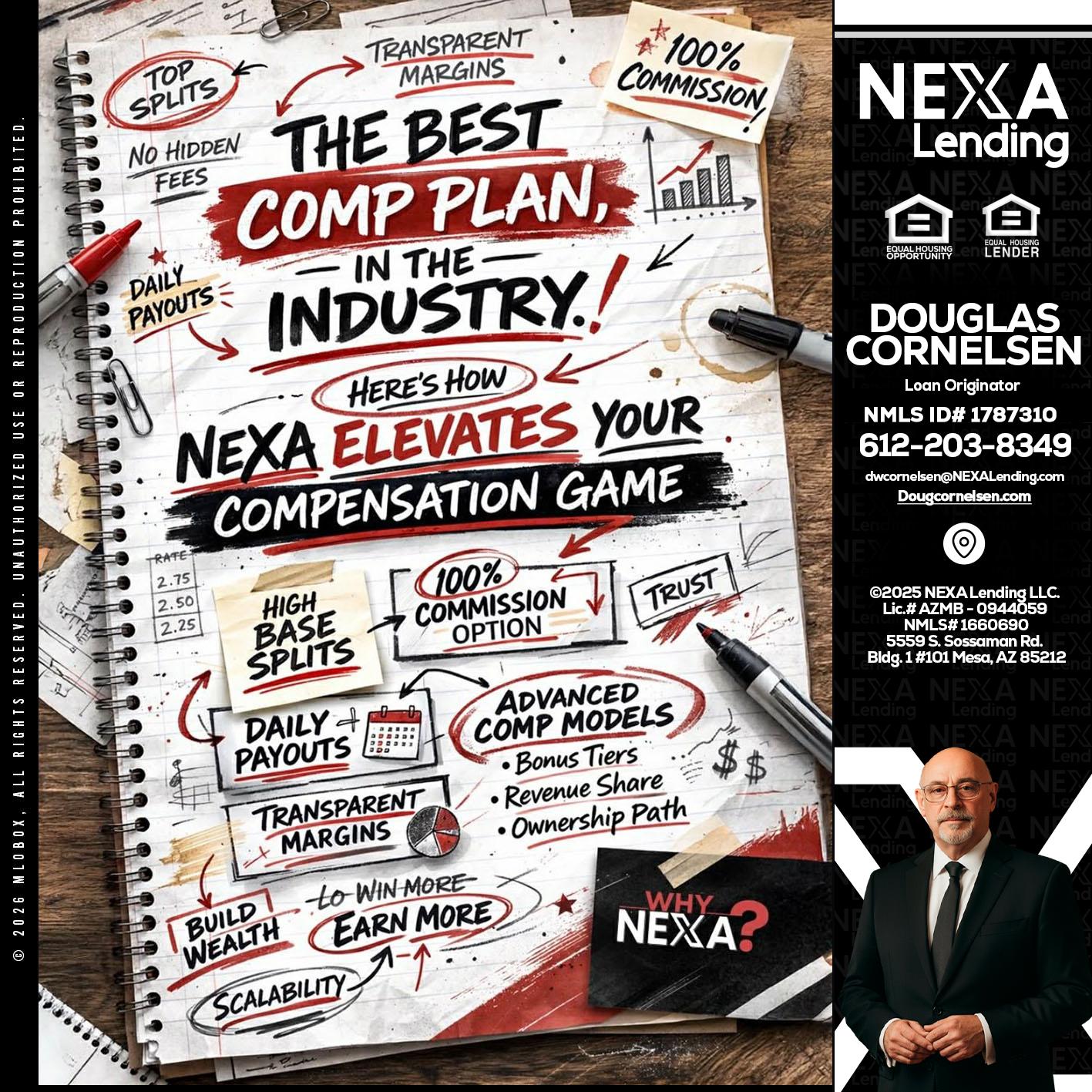 THE BEST COMP - Douglas Cornelsen -Loan Originator