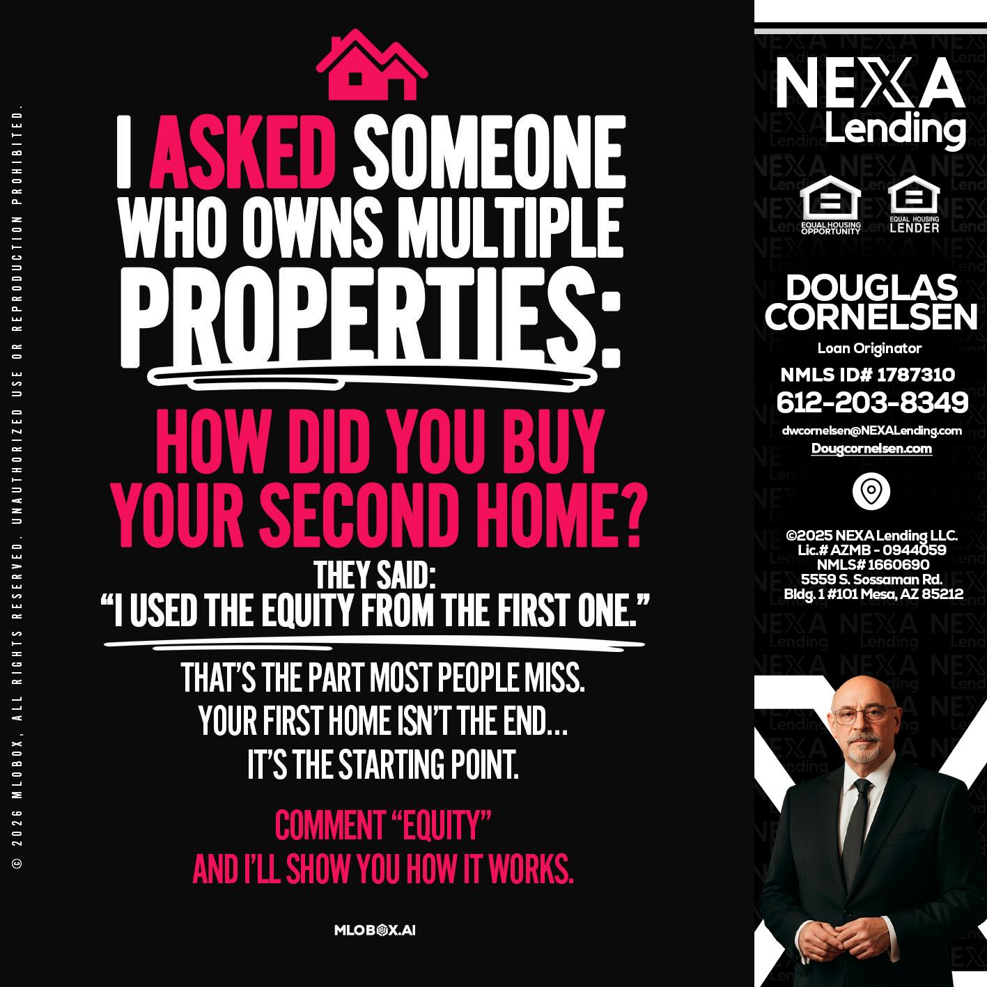 I ASKED SOMEONE - Douglas Cornelsen -Loan Originator