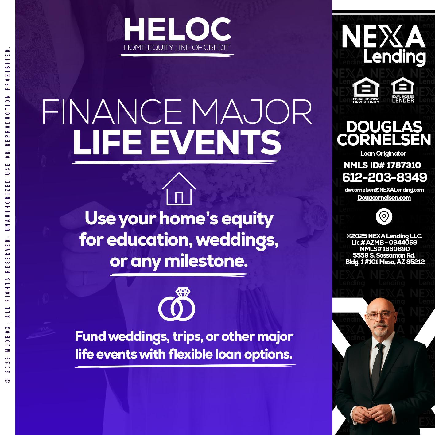 HELOC - Douglas Cornelsen -Loan Originator