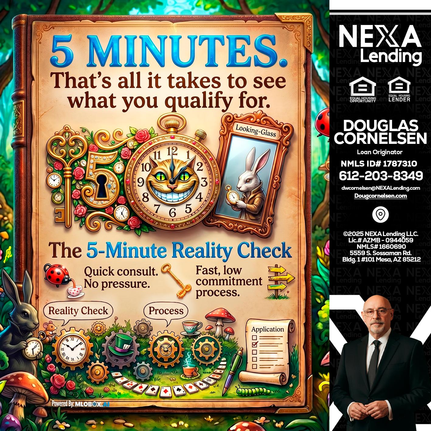 Reality Check! - Douglas Cornelsen -Loan Originator