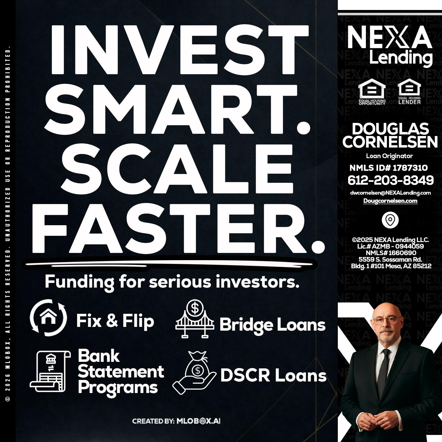 INVEST SMART - Douglas Cornelsen -Loan Originator