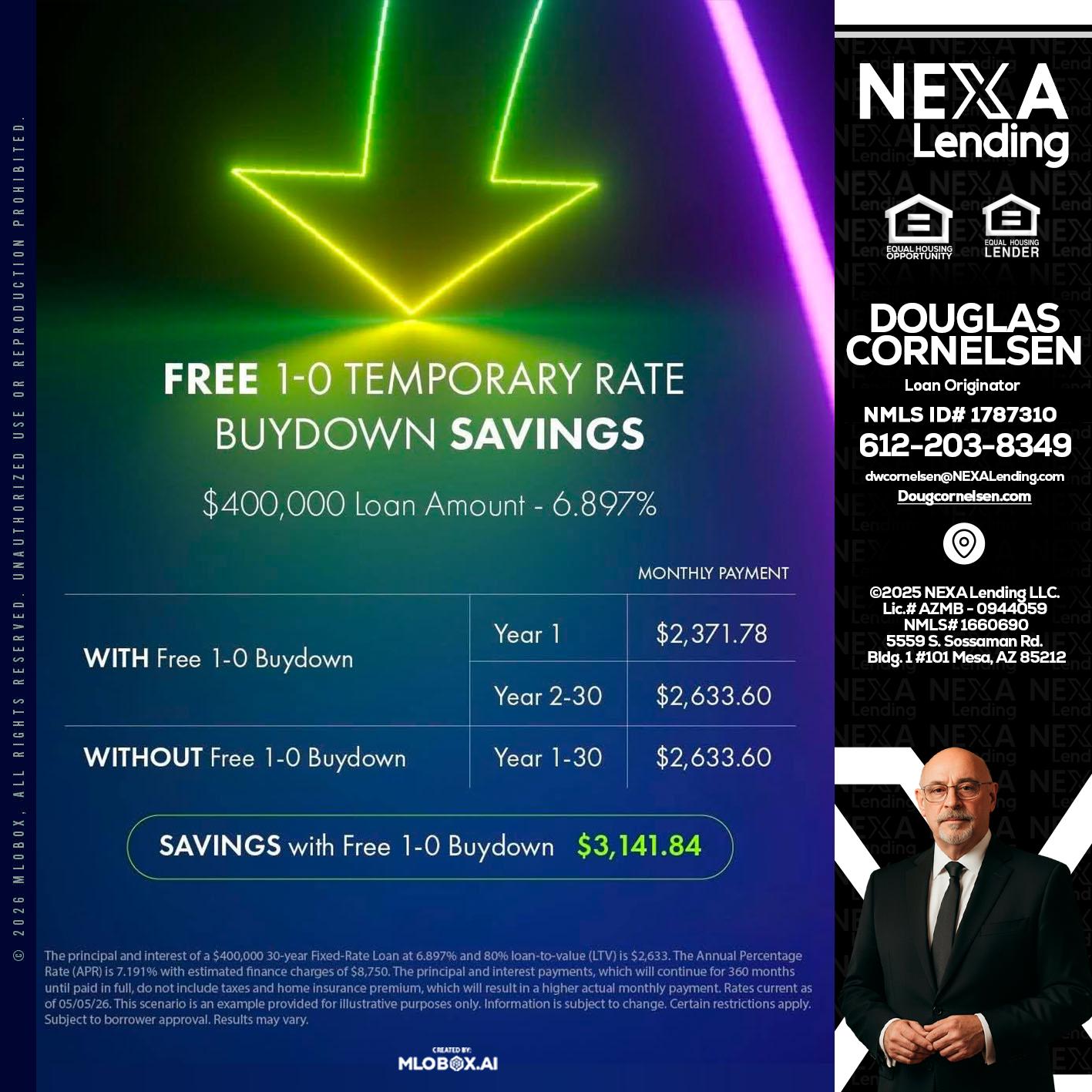 BUYDOWN - Douglas Cornelsen -Loan Originator