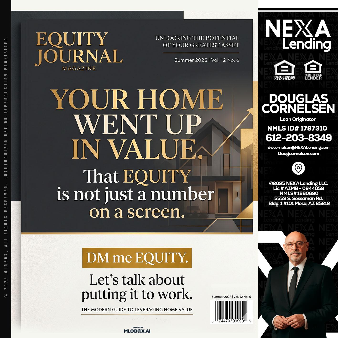 YOUR HOME - Douglas Cornelsen -Loan Originator