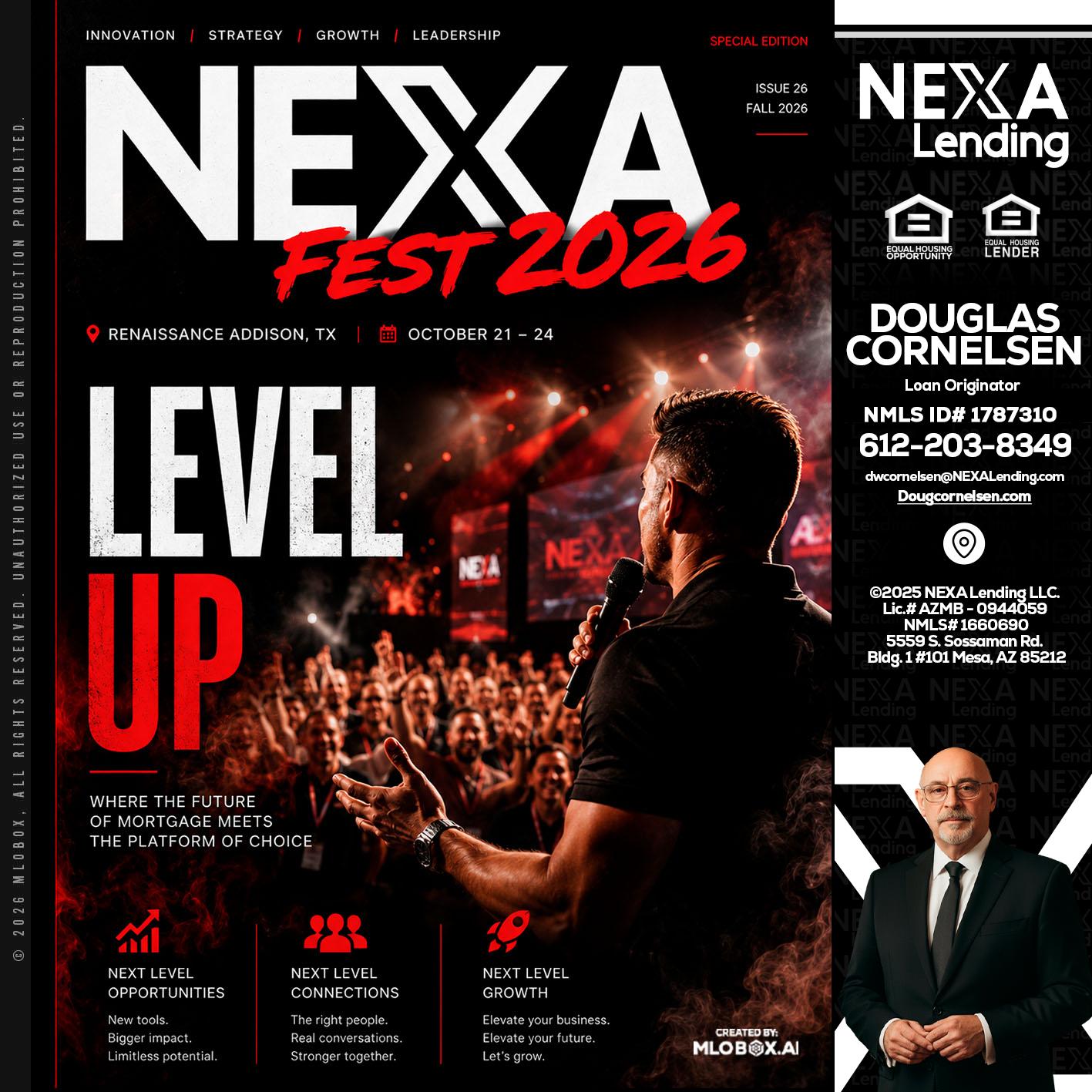NEXA FEST 2026 - Douglas Cornelsen -Loan Originator