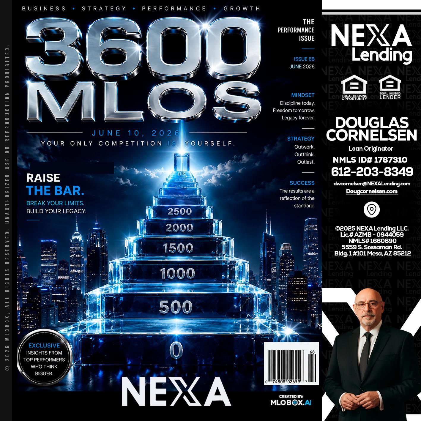 3600 MLOs - Douglas Cornelsen -Loan Originator