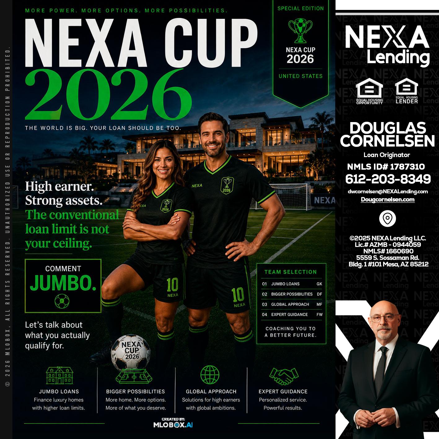 NEXA CUP 2026 - Douglas Cornelsen -Loan Originator