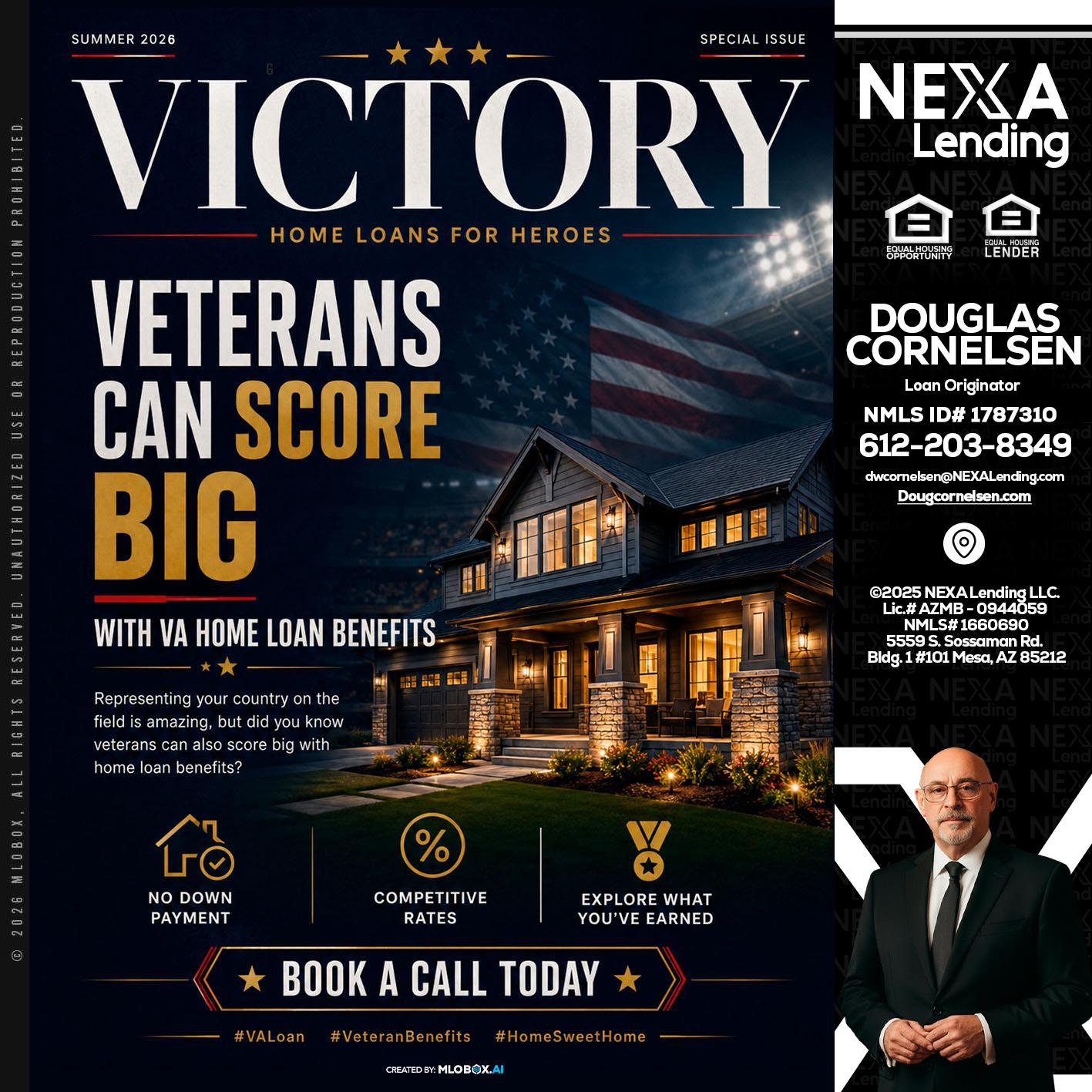 VICTORY - Douglas Cornelsen -Loan Originator