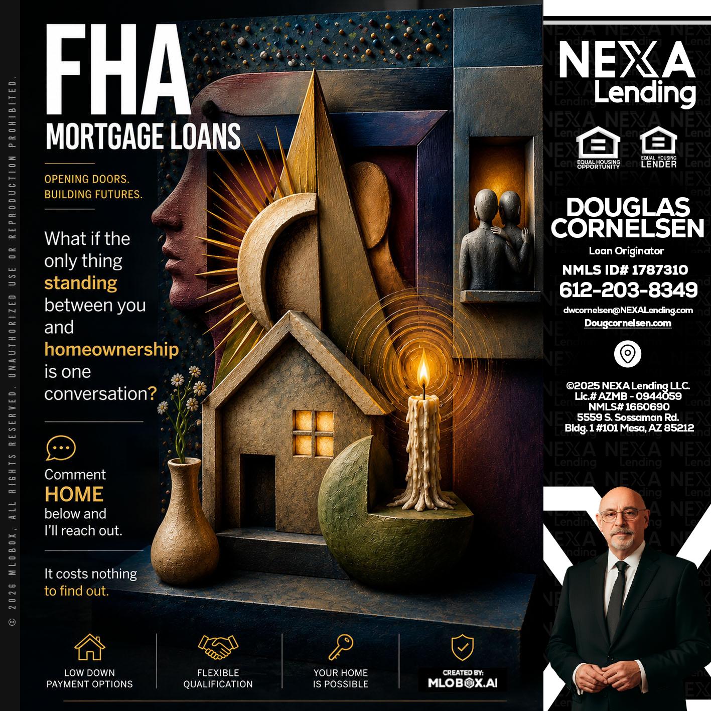 FHA - Douglas Cornelsen -Loan Originator