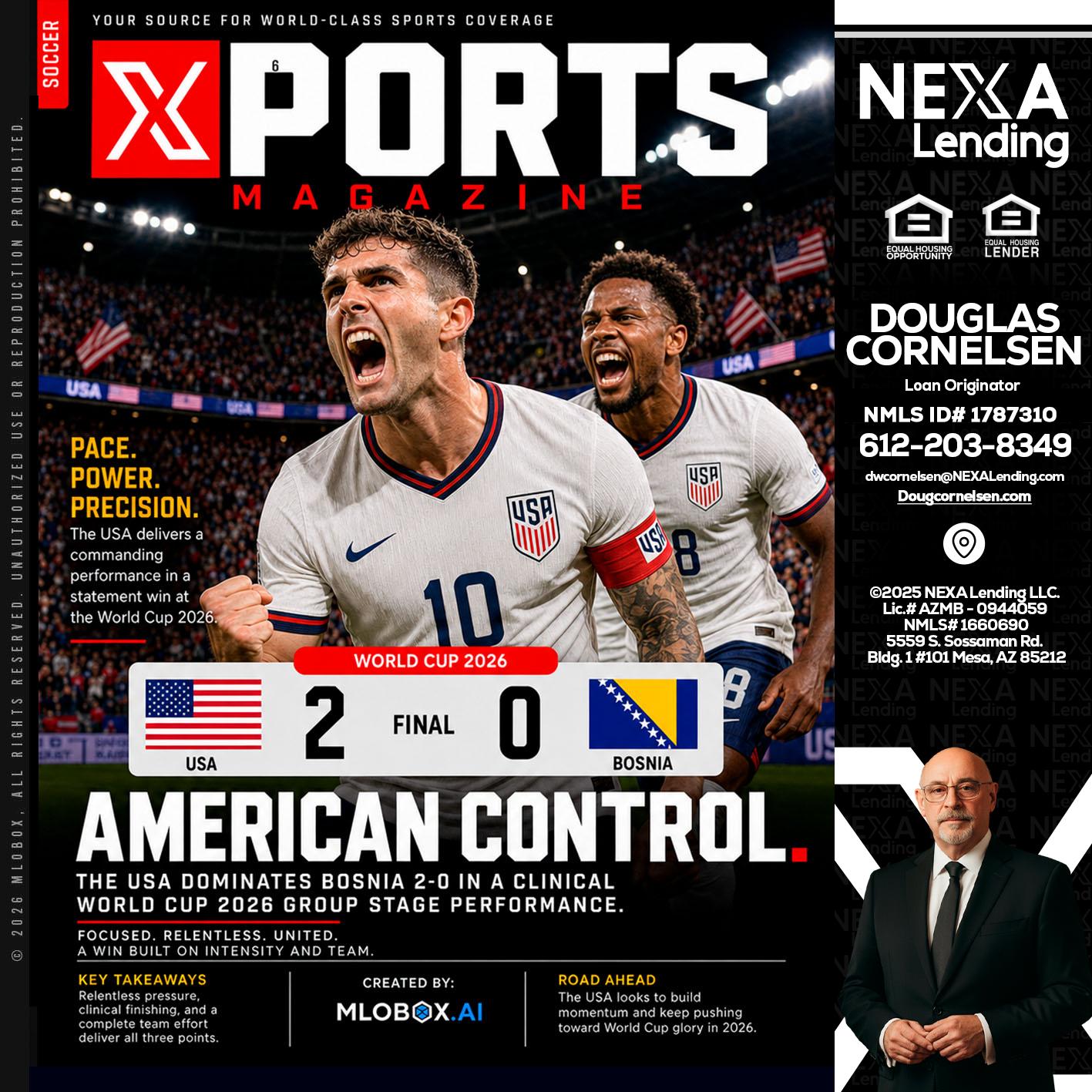 AMERICAN CONTROL - Douglas Cornelsen -Loan Originator