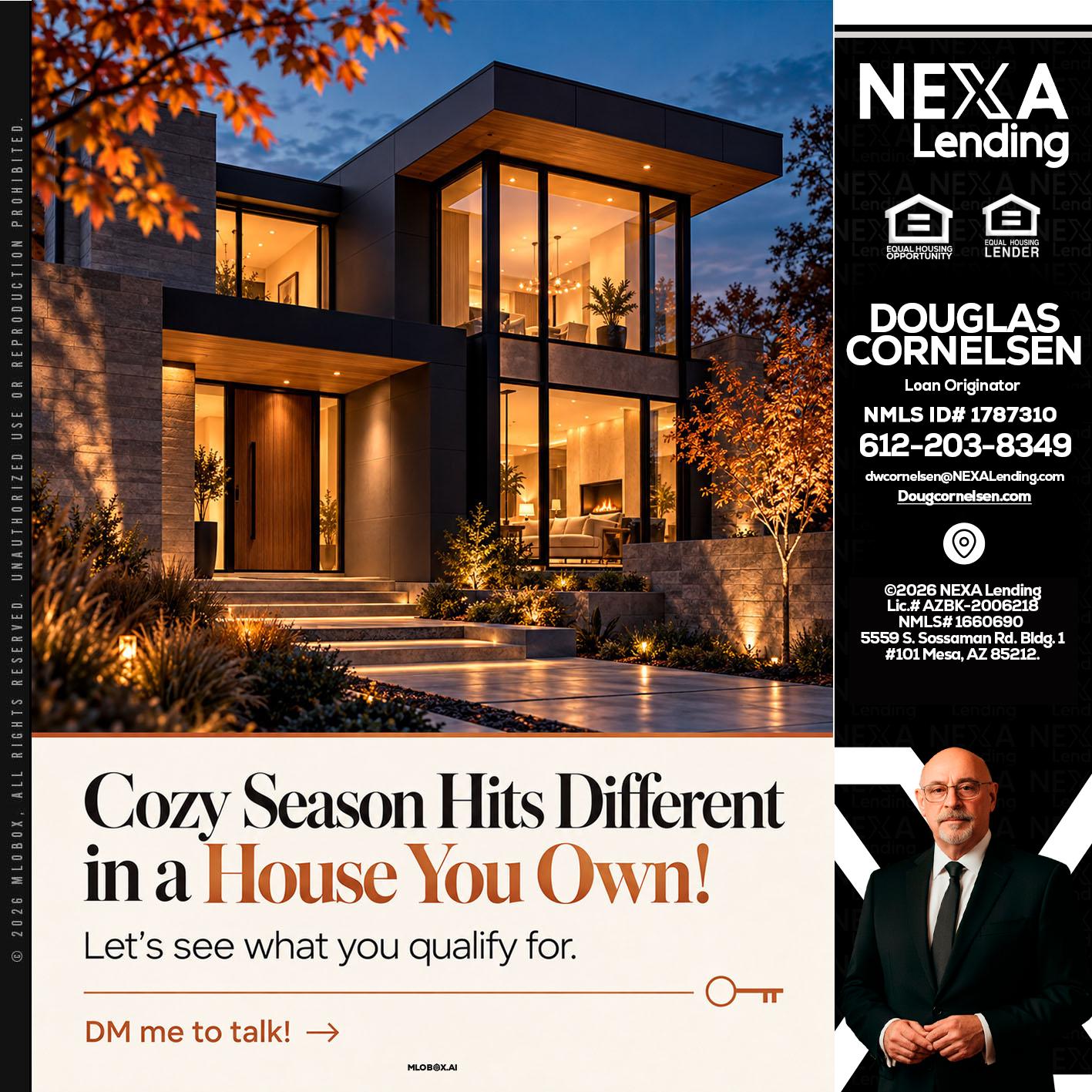 COZY SEASON - Douglas Cornelsen -Loan Originator