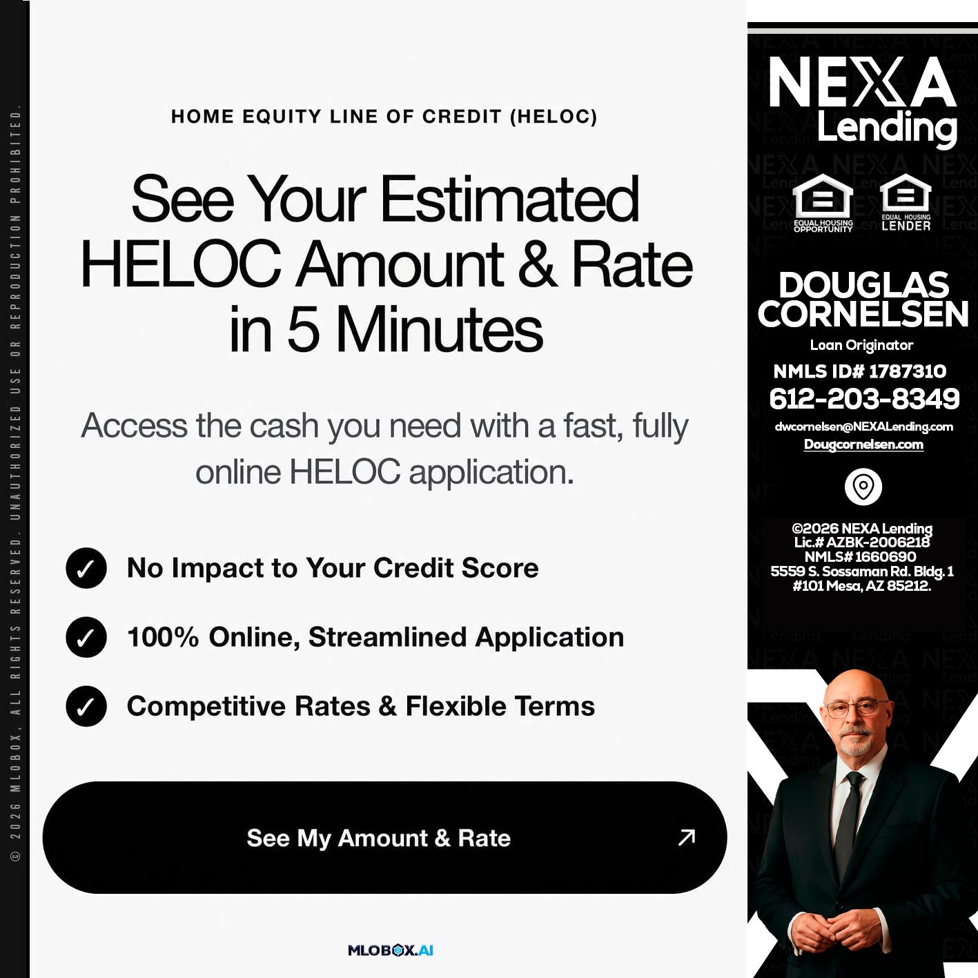 HELOC - Douglas Cornelsen -Loan Originator