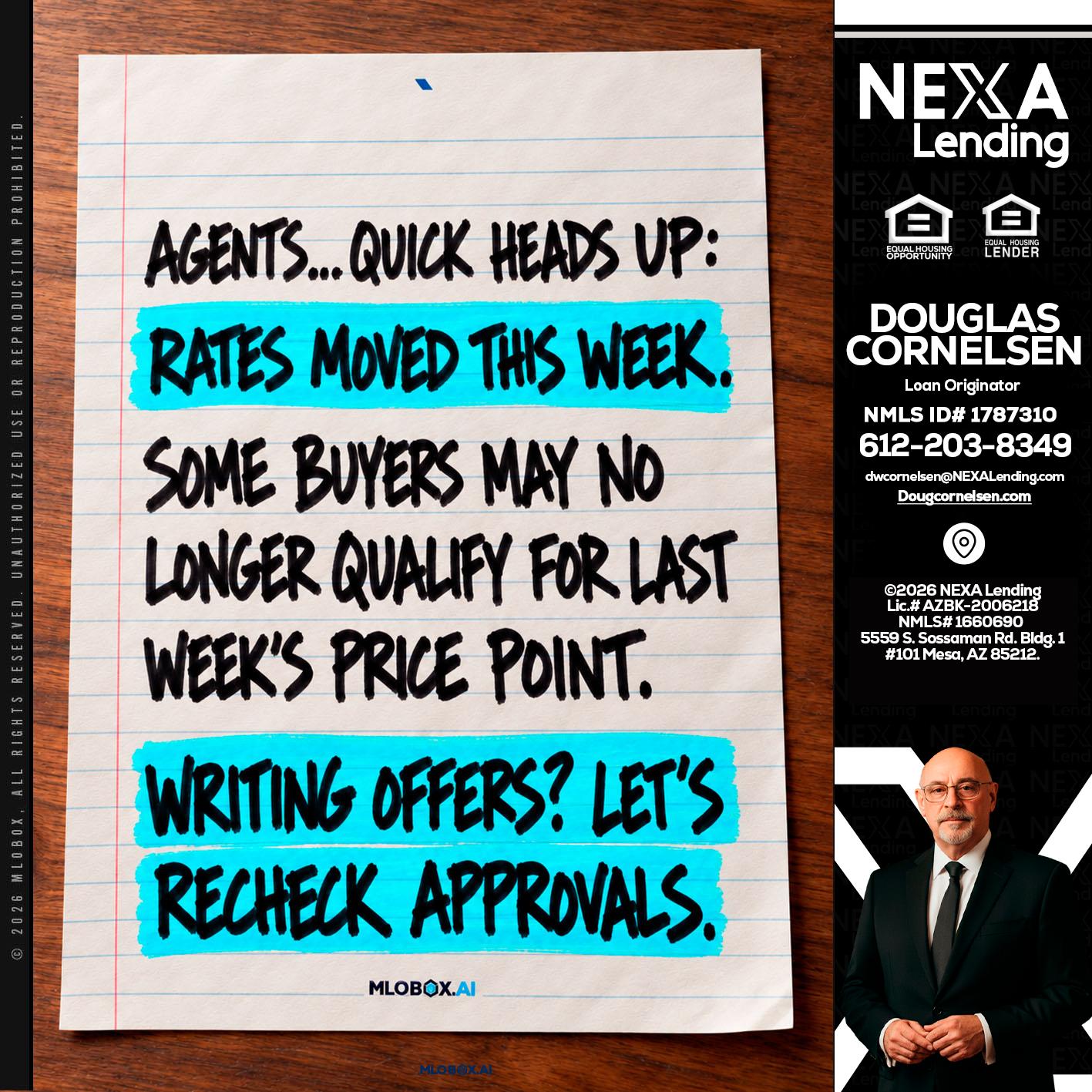 AGENTS - Douglas Cornelsen -Loan Originator