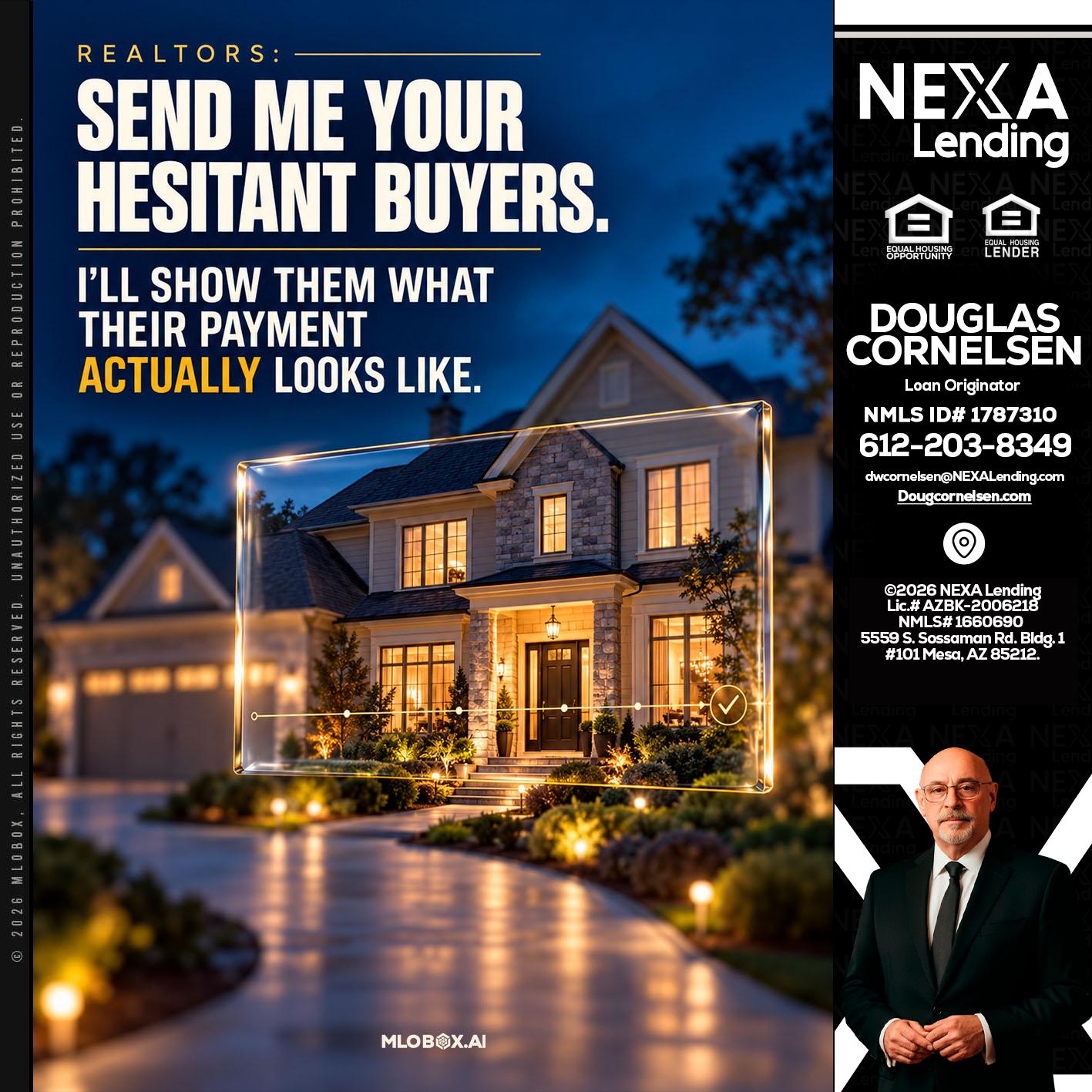 REALTOR - Douglas Cornelsen -Loan Originator